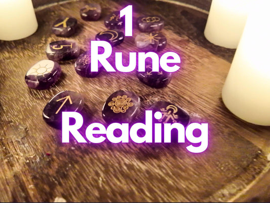 Witches Rune Reading: Intuitive Guidance & Personalized Divination for Spiritual Insights, Ancient Wisdom 1 Rune Reading
