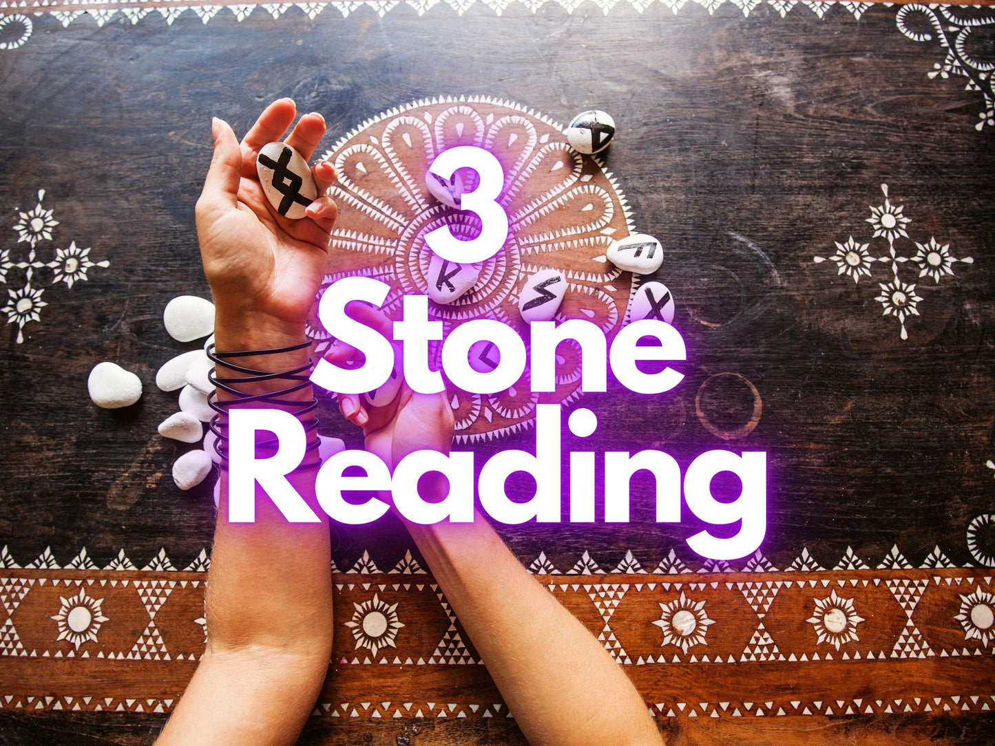 3 Stone Rune Reading: Personalized Rune Interpretation & Mystical Insights, Ancient Norse Guidance for Clarity