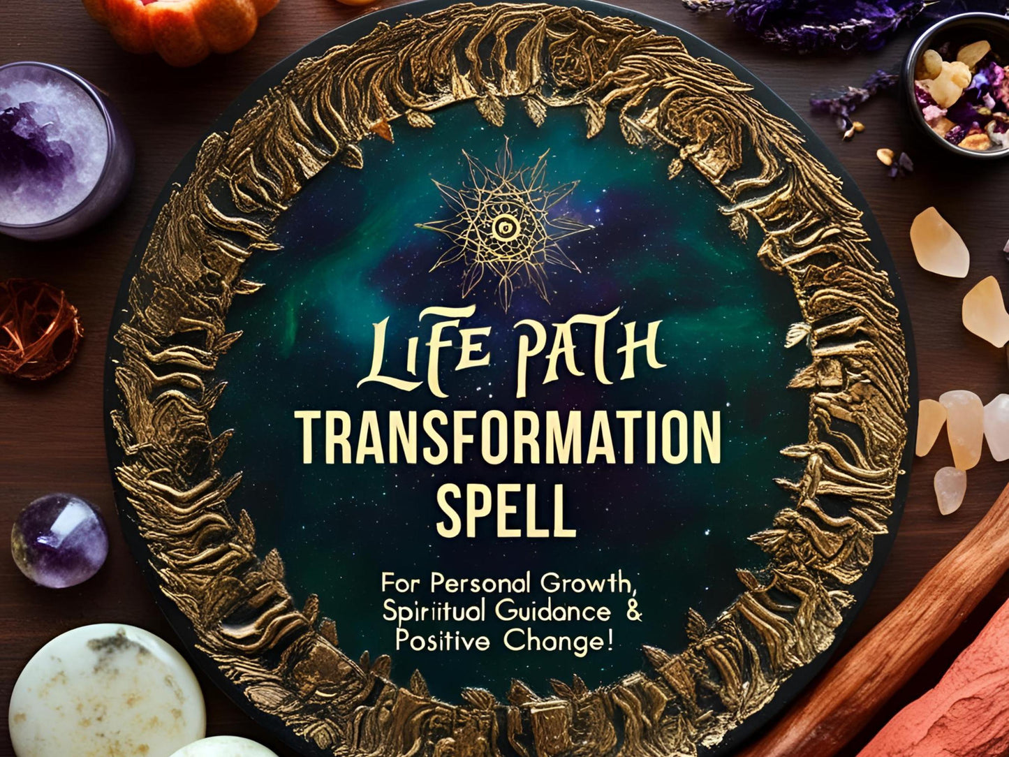 Life Path Transformation Spell for Personal Growth, Spiritual Guidance & Positive Change, Manifest Your Dreams!