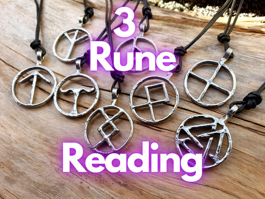 Witches Rune Reading: Intuitive Guidance & Personalized Divination, Ancient Wisdom 3 Rune Reading for Spiritual Insights