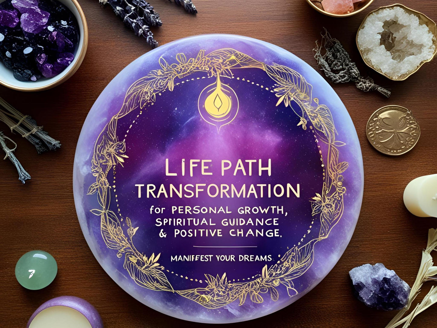 Life Path Transformation Spell for Personal Growth, Spiritual Guidance & Positive Change, Manifest Your Dreams!