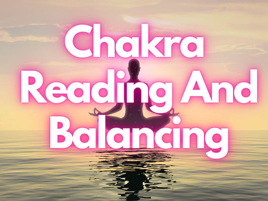 Chakra Reading and Balancing Session, Energy Healing & Alignment, Spiritual Wellbeing, Balance Chakras for Harmony